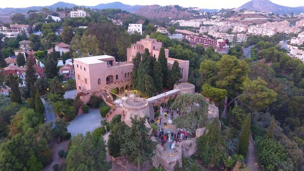 Soho Boutique Castillo De Santa Catalina - Adults Recommended Малага Екстериор снимка Aerial view of the castle
